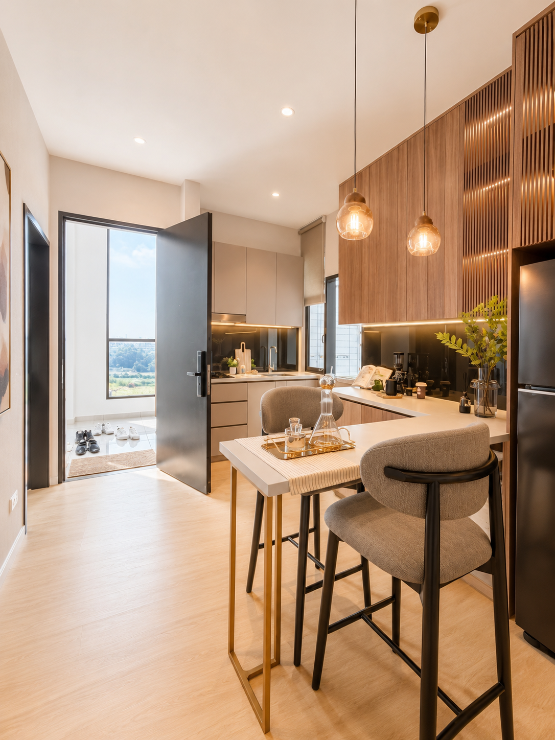 Showroom kitchen