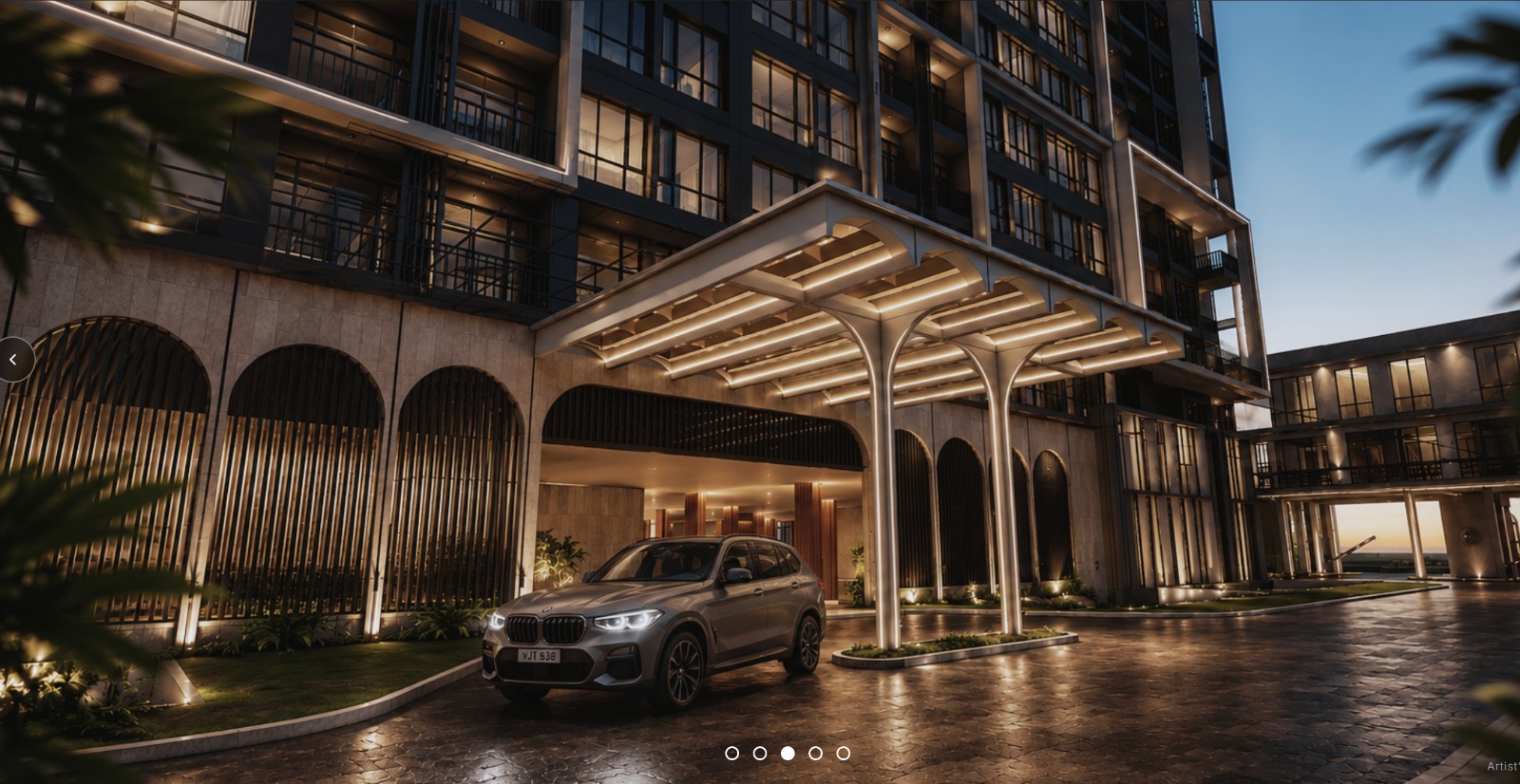 Atlas Residences Block A Grand Lobby