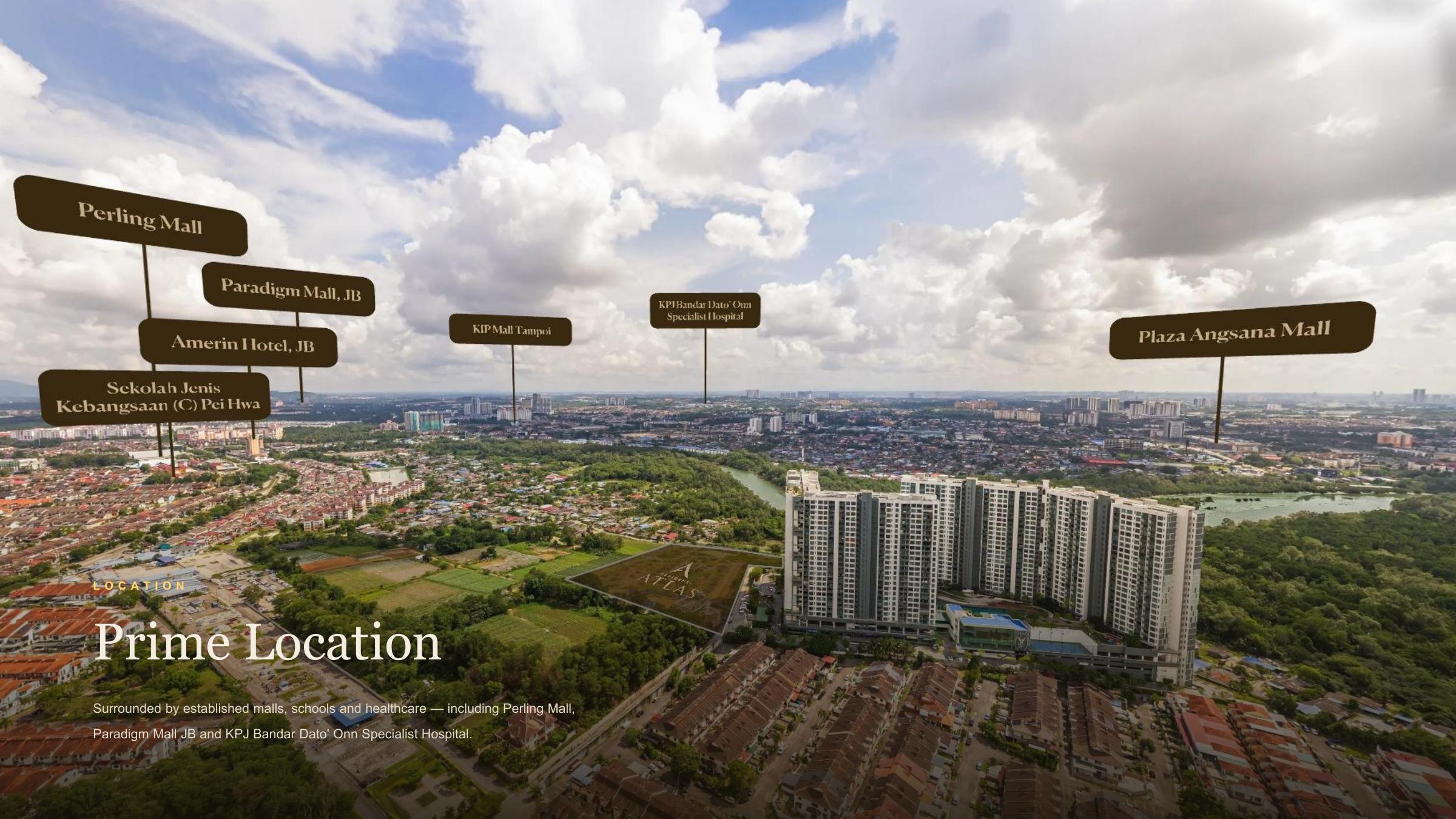 Atlas Residences location